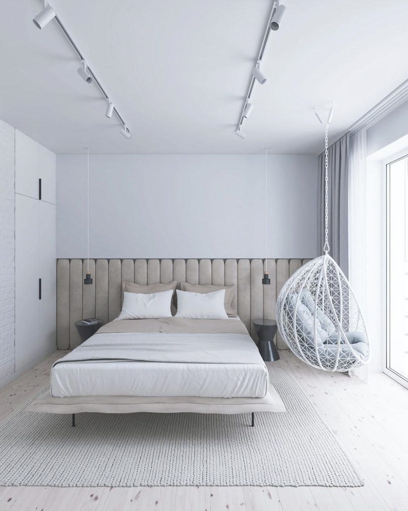 The bedroom design for my new and very nice object is so easy and uncomplicated.
