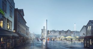 1st prize in the competition for the design of Torget and Bryggen in Bergen
,
T