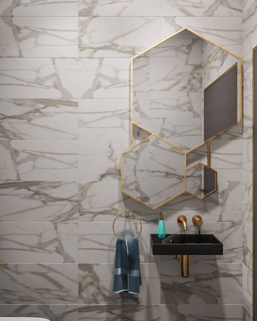 I continue the theme of the small rooms. This time in dark colors. Beautiful cit
