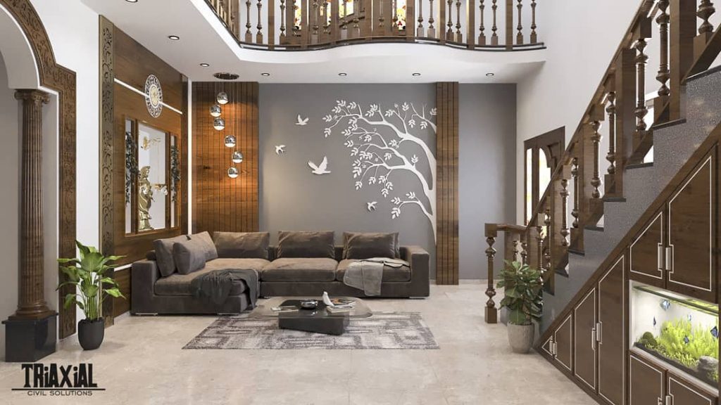 It's our render .. 3D visualization of an interior .. Triaxial Civil Solutions