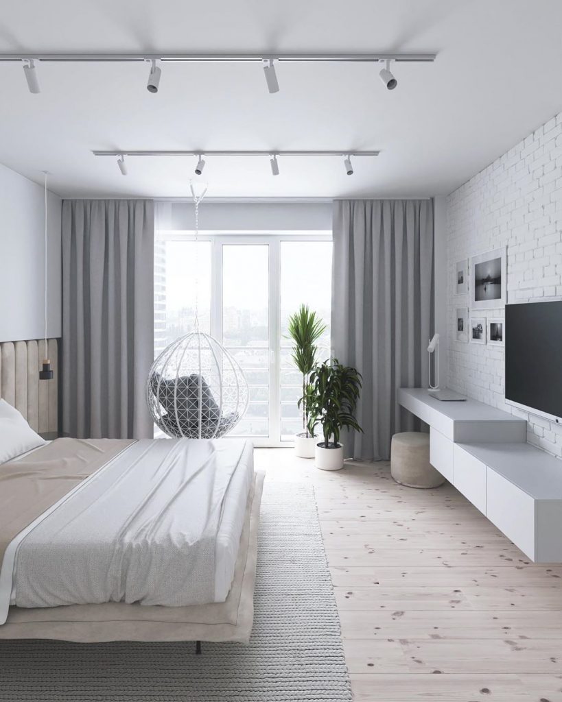 The bedroom design for my new and very nice object is so easy and uncomplicated.