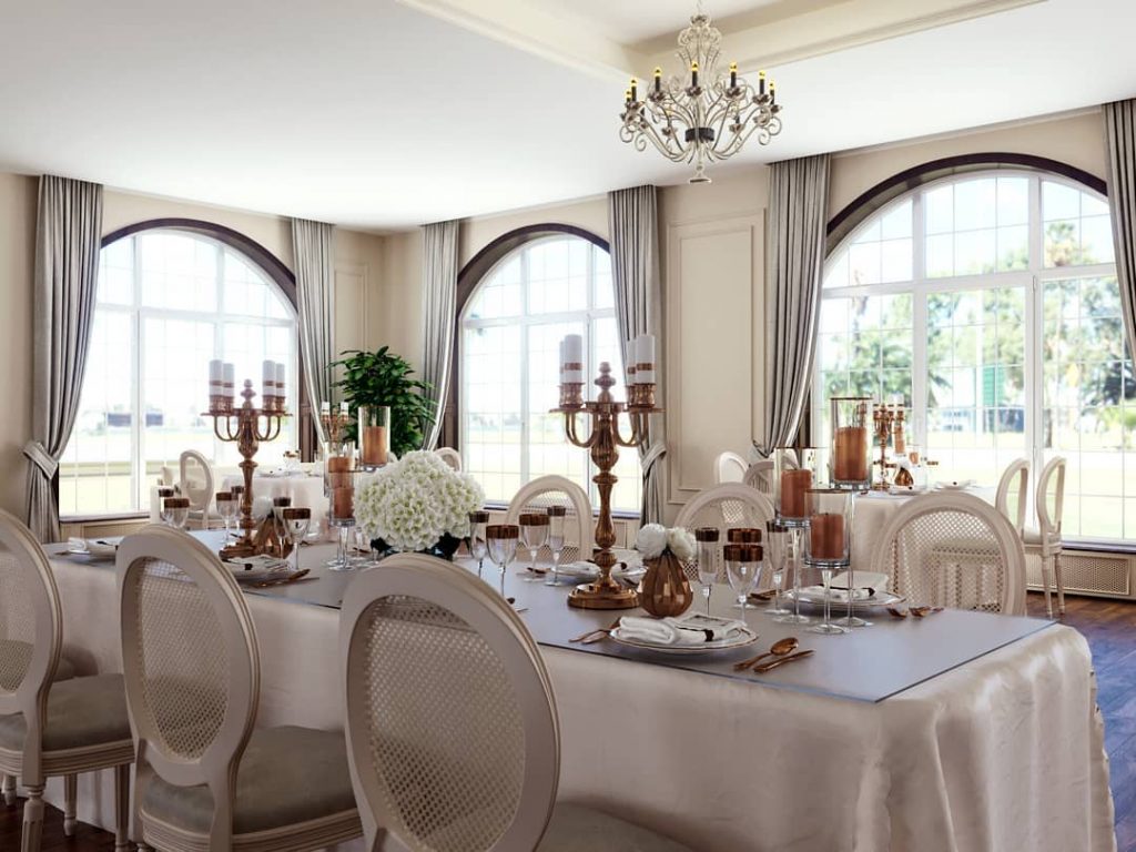 Visualization of the restaurant for celebrations
,
,
,