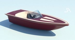 3D modeling boat