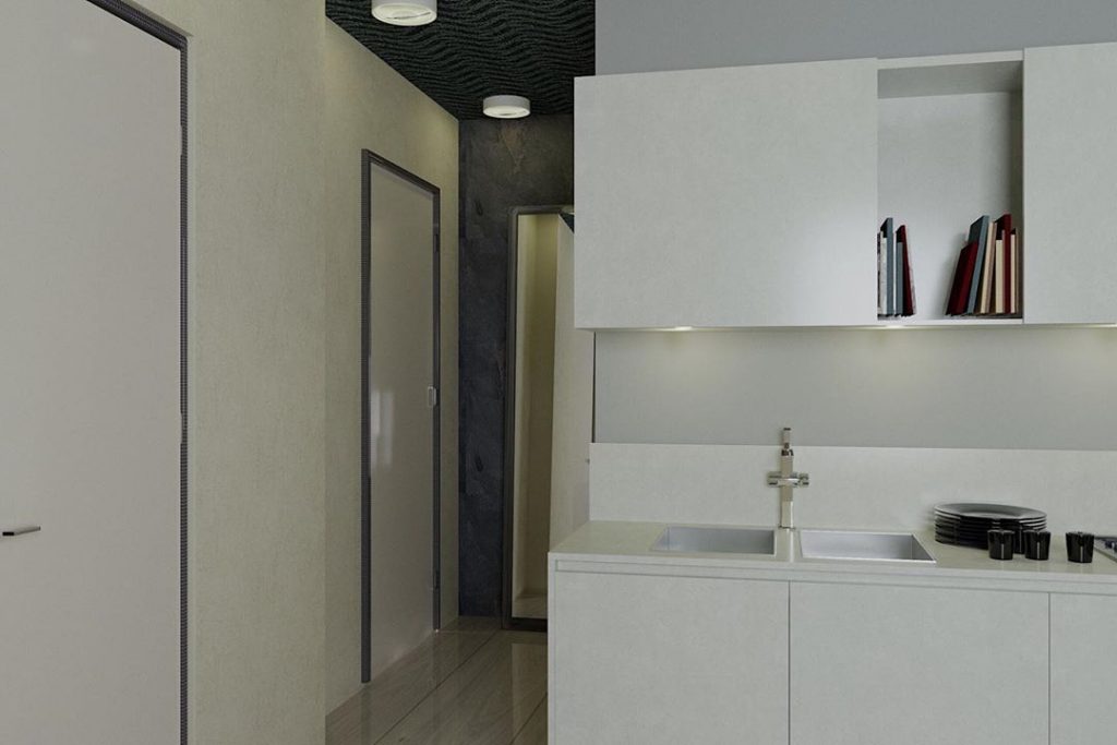 Interior visualization in 3ds max + corona render.