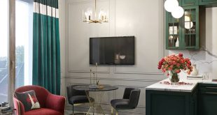 KITCHEN - LIVING ROOM
,
,
Visualization of the interior project for the designer Natalia Solo