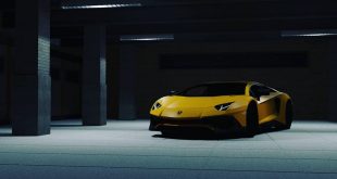 Lamborghini aventador 3D render