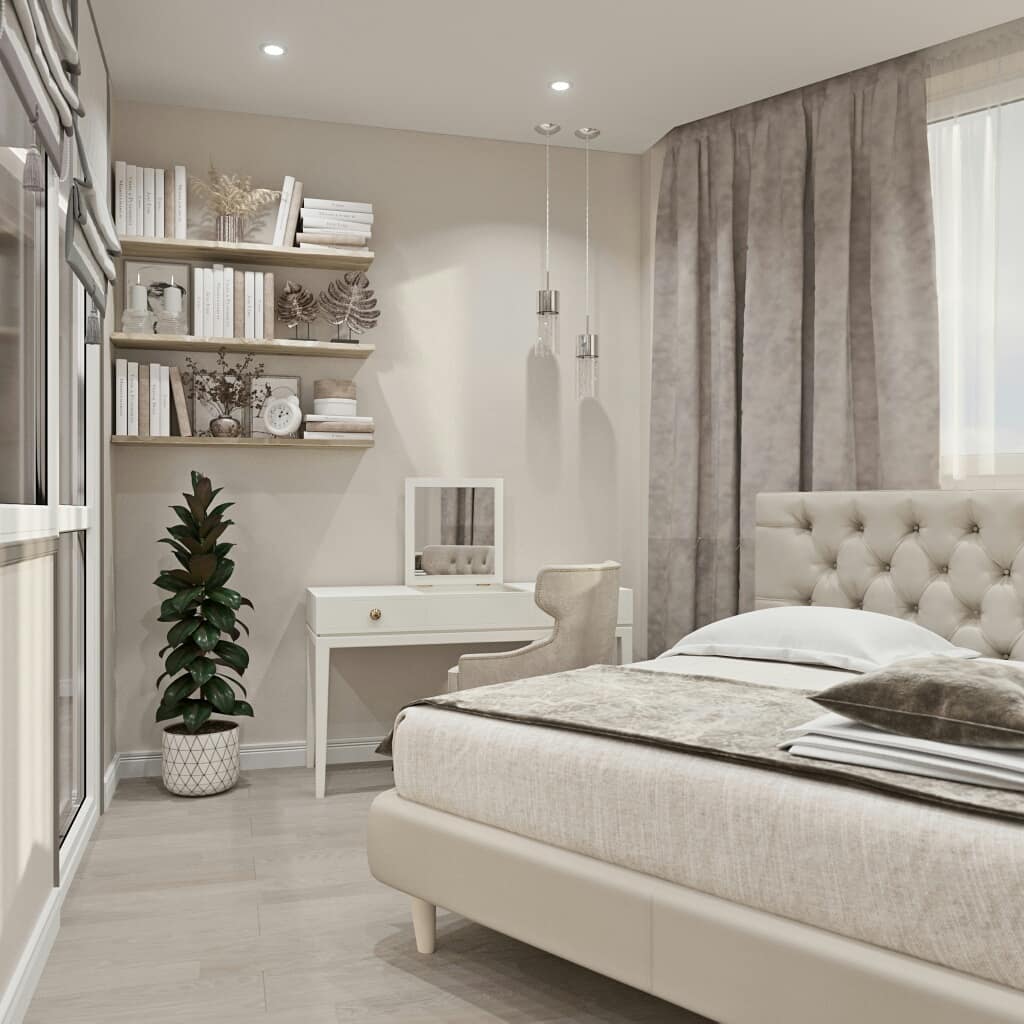 Loggia visualization - bedroom.
design
Visual
,