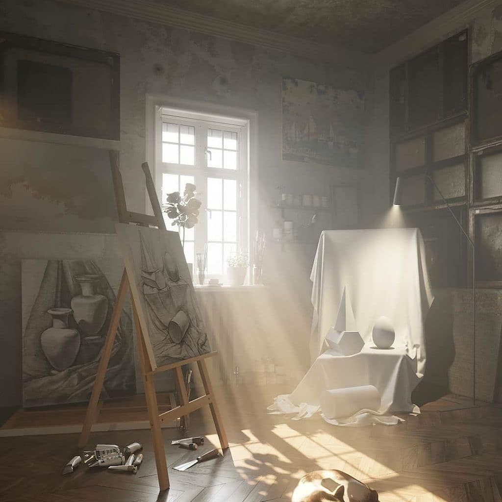 Put on the course "MODELING IN 3DS MAX"! ⠀ Online Course "Theme Modeling