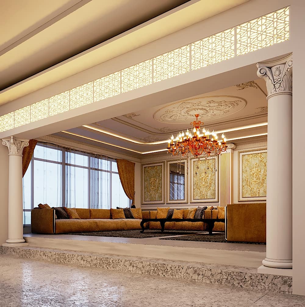 Interior in neoclassical style

3Dsmax and Corona