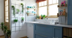Cozy kitchen design
Let's make it blue and break the rules
