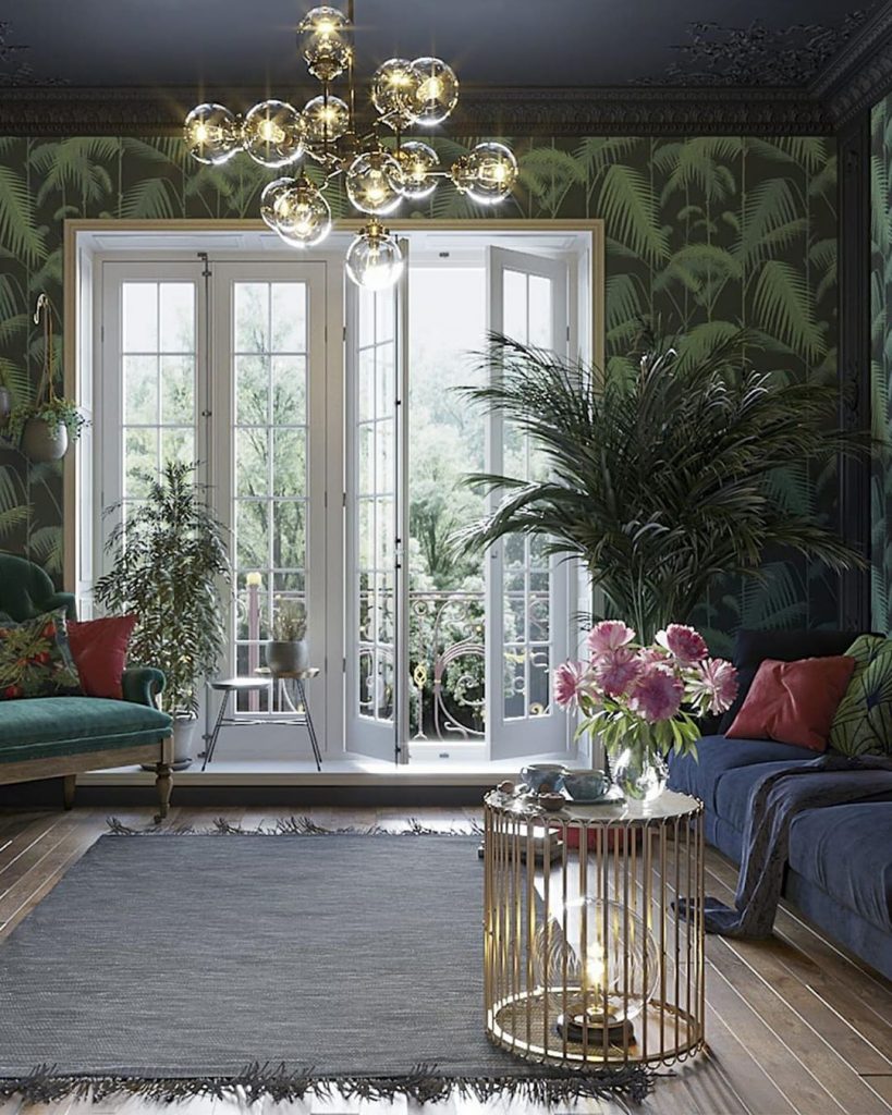 Friends, what beautiful interiors !!! Convince yourself in the carousel, I could not decide