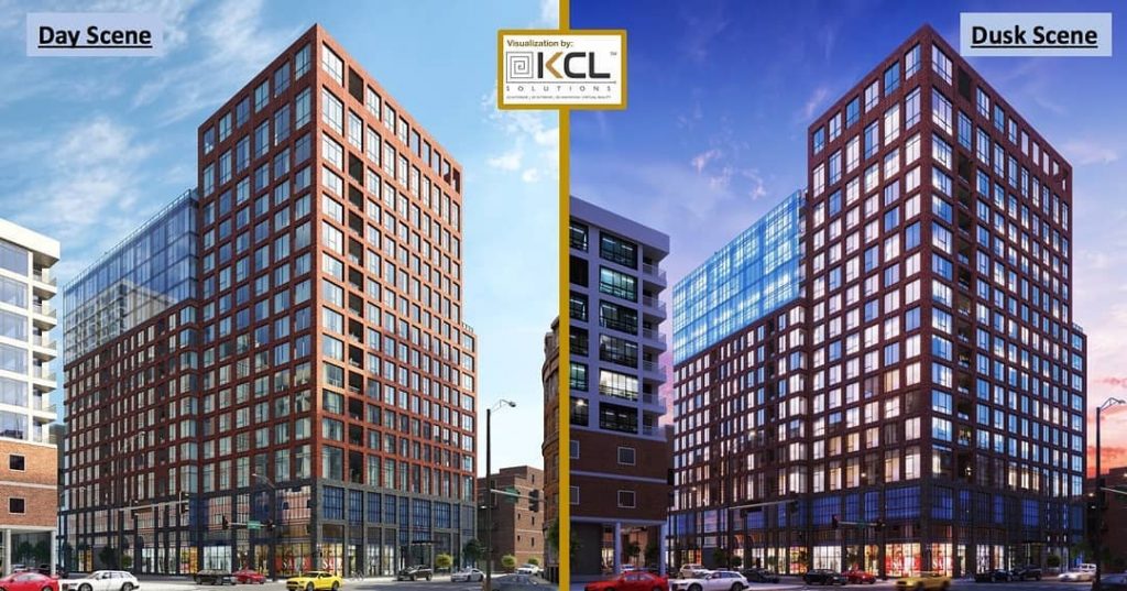 KCL Solutions can help you change the time of day for 3D renderings