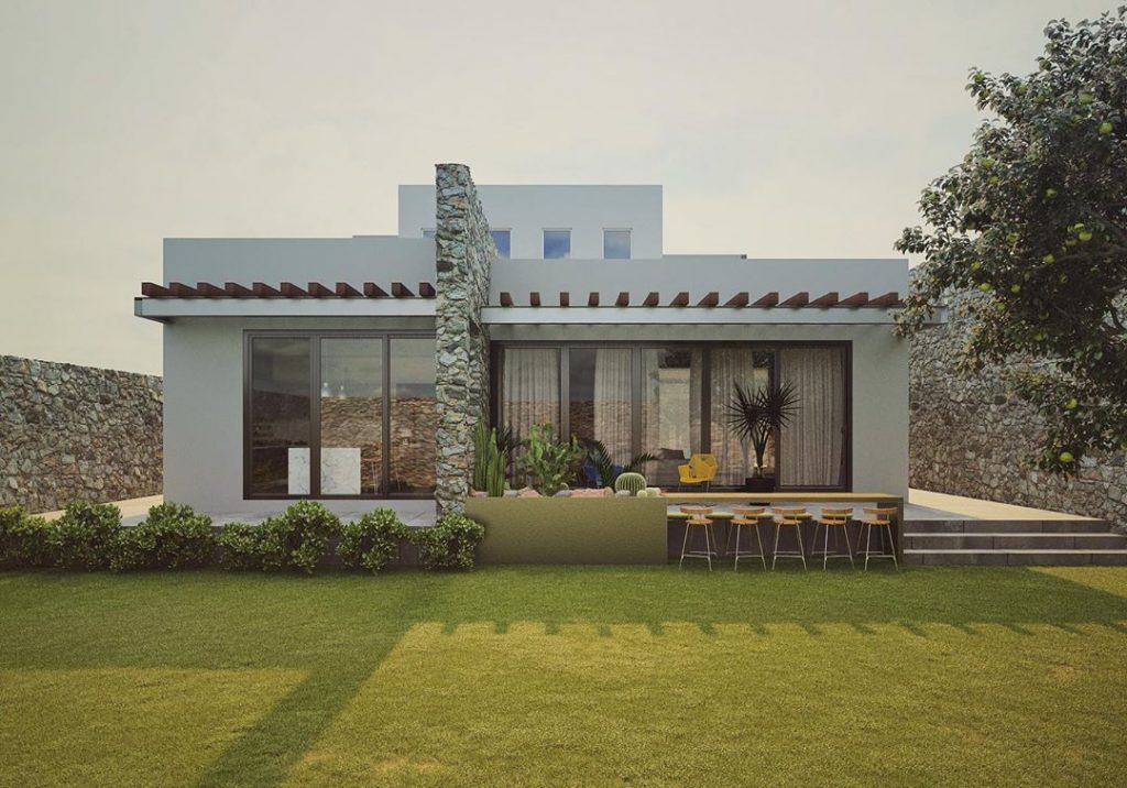 MLSA House | Rear facade |