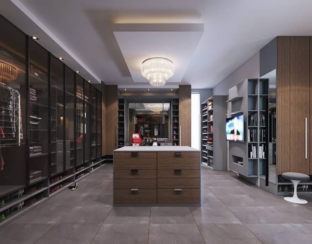 Wardrobe interior