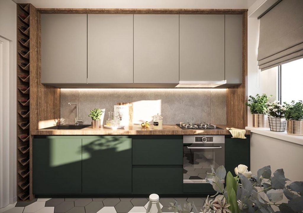 T h e a n d a t h e n t
kitchen proposal
3 room apartment Buchares