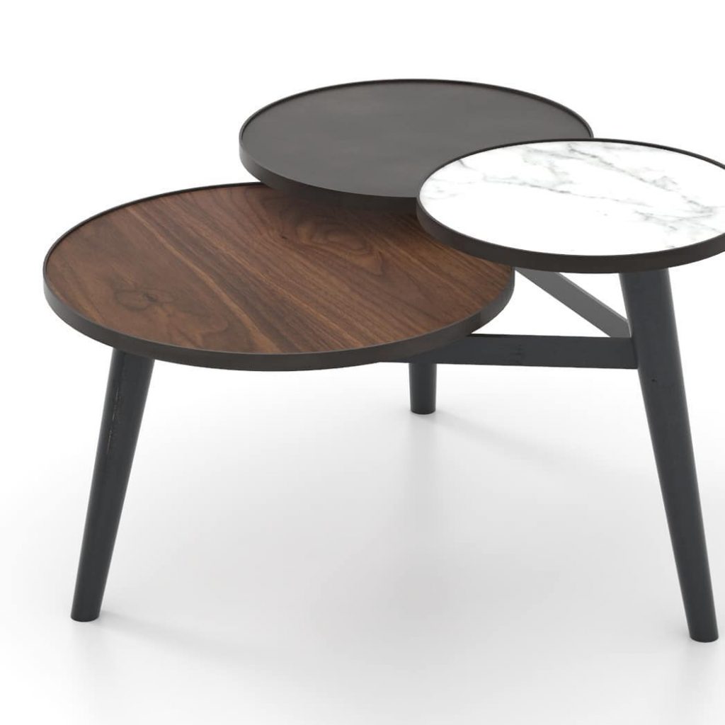 3D Rendering - Amira Accent Table Designed and modeled by