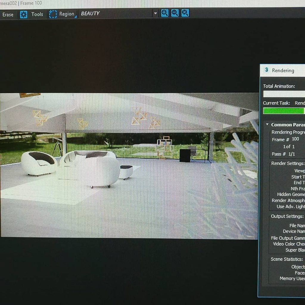 Mess around with rendering and lighting settings
