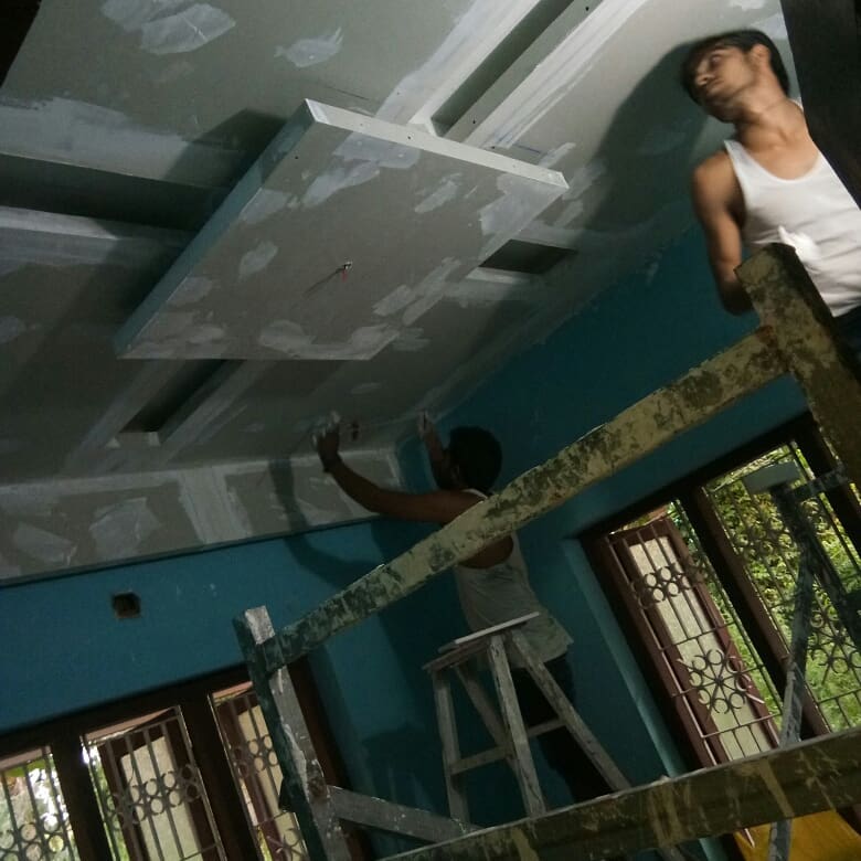 Process of false ceiling