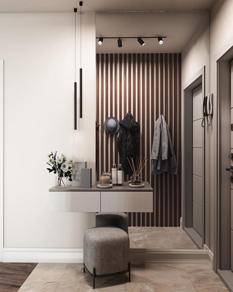 The hallway is one of the first places to find guests who have visited your home
That was it's
