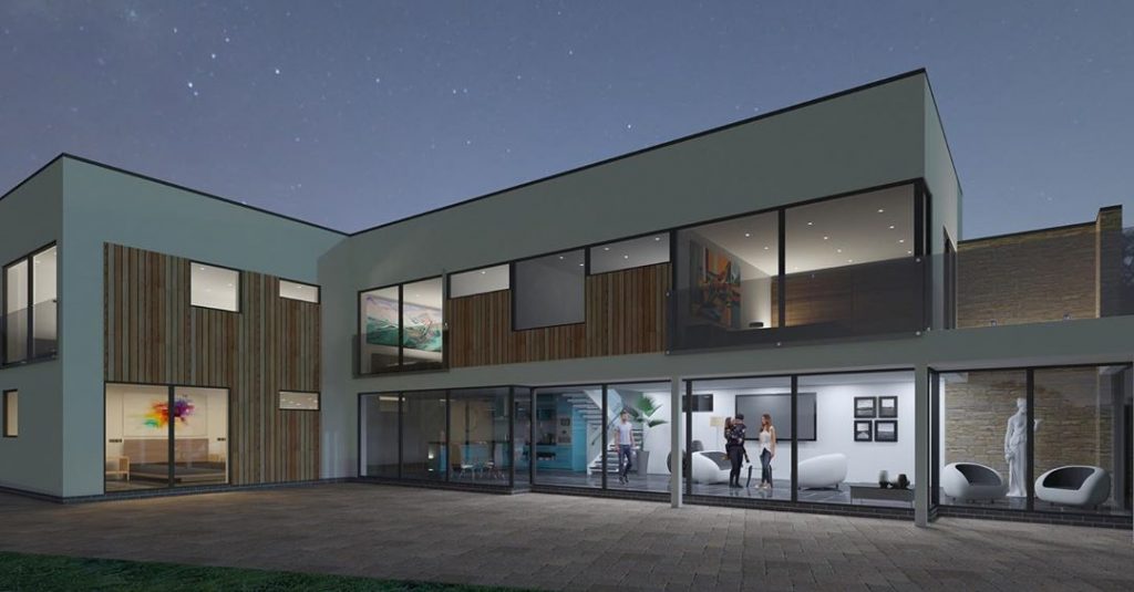 Visual prepared for our friends L & H New Build Ltd. We help with the reds
