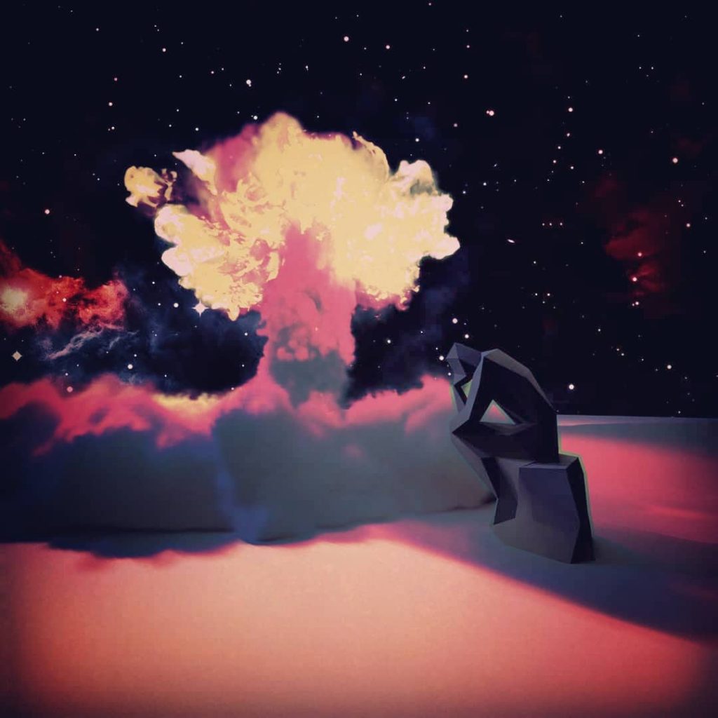 For us, we grew up big and proud
In the shadow of the mushroom cloud
Convinced