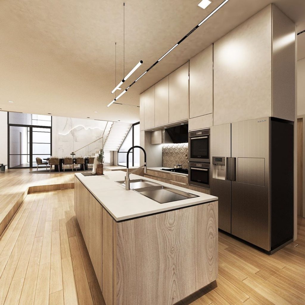 Model: spatial planning studio render: 3Dsmax vray 2020