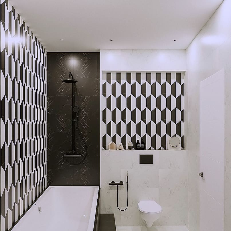 BlackWhite visualization for design company