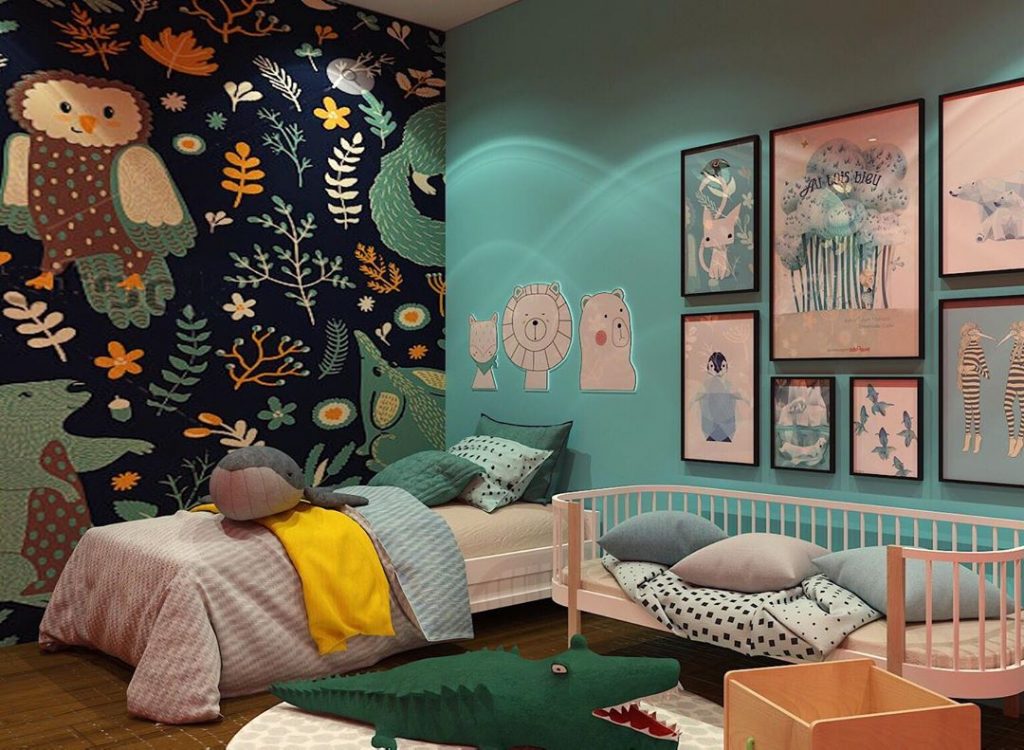 Children's bedroom with blue color
,
,
Design & Render of