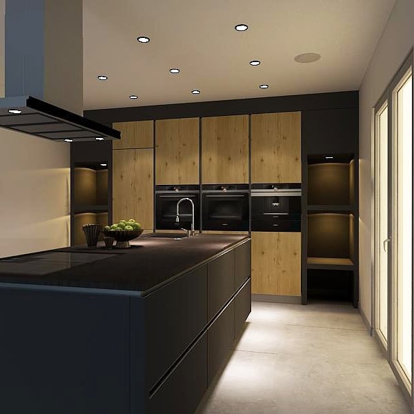 For those who want dark kitchen :)