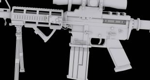 HIGH POLY (M4A1 assault rifle)
POLY COUNT-52,473