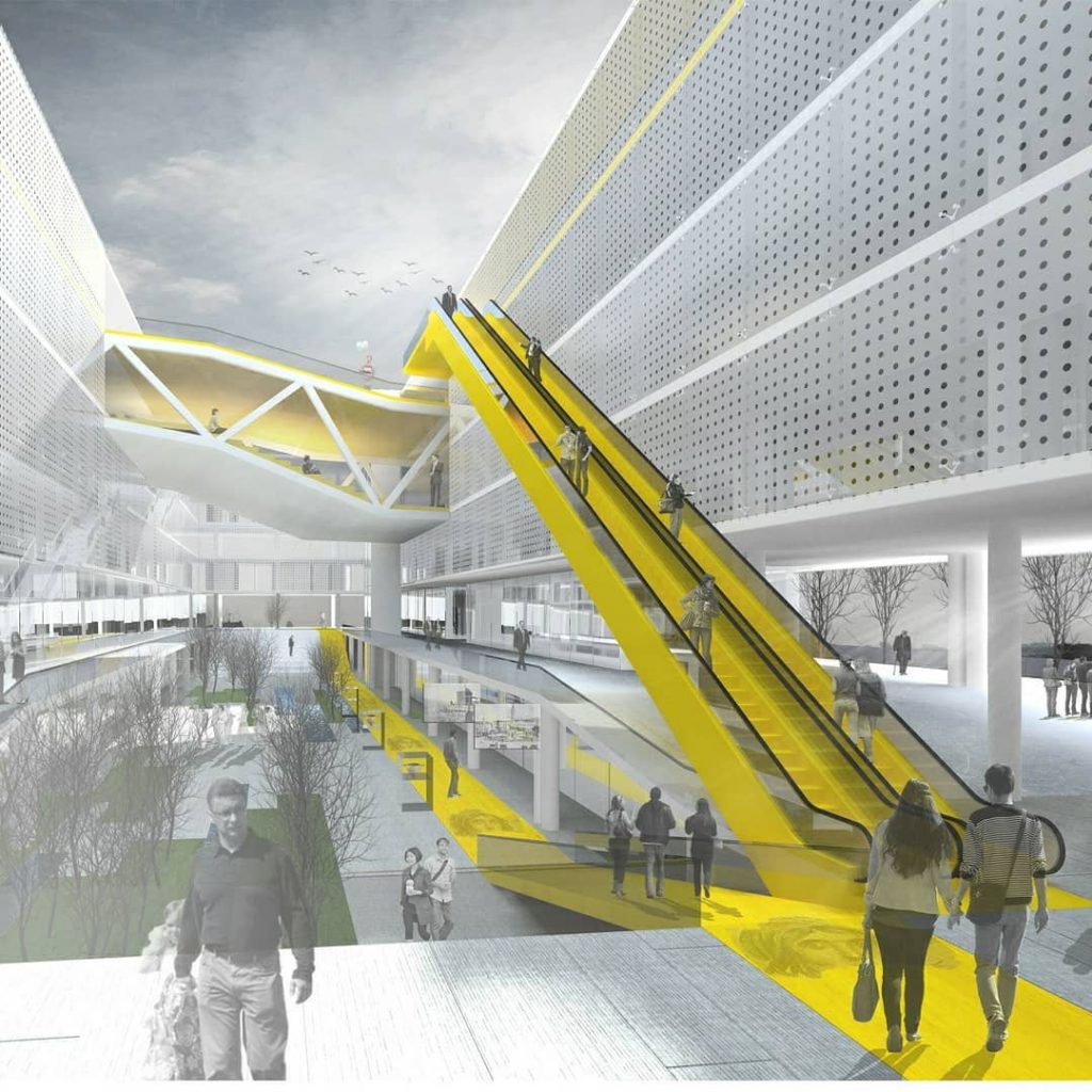 Izmir Konak Municipality Service Building competition and arrangement of nearby