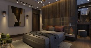 Master bedroom design.