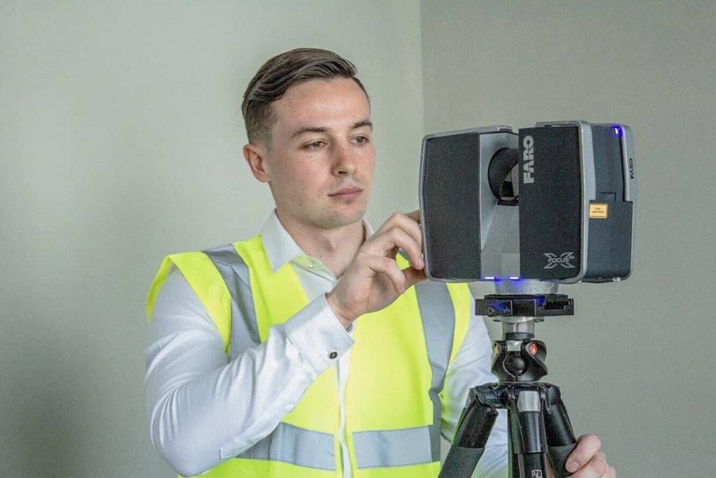 Our team uses the FARO X 130 and has extensive knowledge of the software to pro