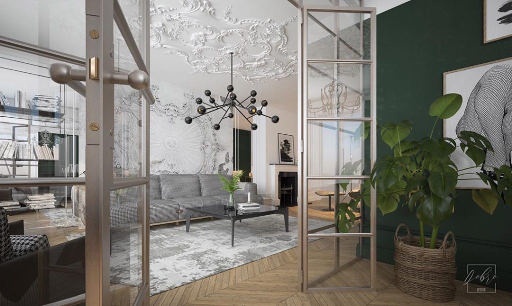 Project and design: DobroDesign 3D visualization: DobroDesign August 2019