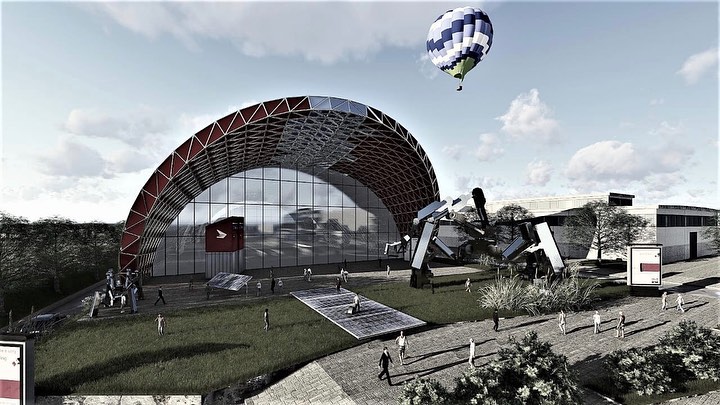 Proposal for the competition N 5 themed pavilions for Expo 2023. C /.
,