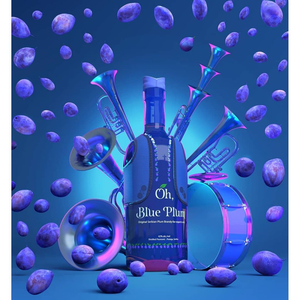SERBIAN BLUE PLUM BRANDY_SLJIVOVICA