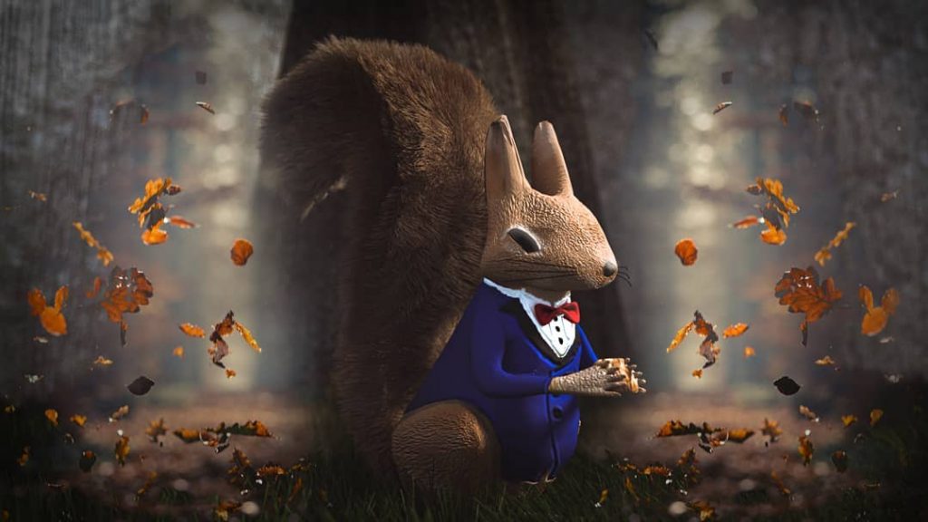 Squirrel 3d model
Software uses:
-3Ds max
-Mudbox
-Fotoshop
-V-ray