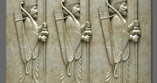 Three-dimensional model of the Achaemenid archer