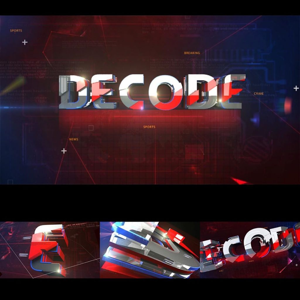 DECODE SHOW OPNER