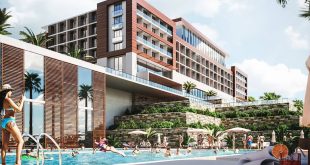 Pool & a cool drink? Digitally made! Tulpian Bodrum Resort Hotel