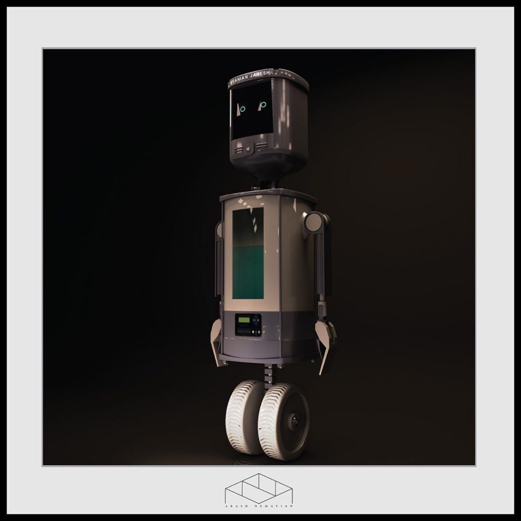 H
Project name: Intelligent robot
Company name: Iranian Jahesh
Software: | 3ds max -