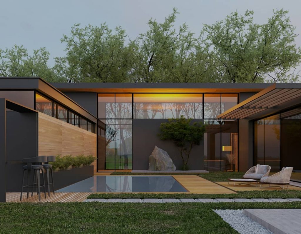 The back yard of a villa
*
*
*