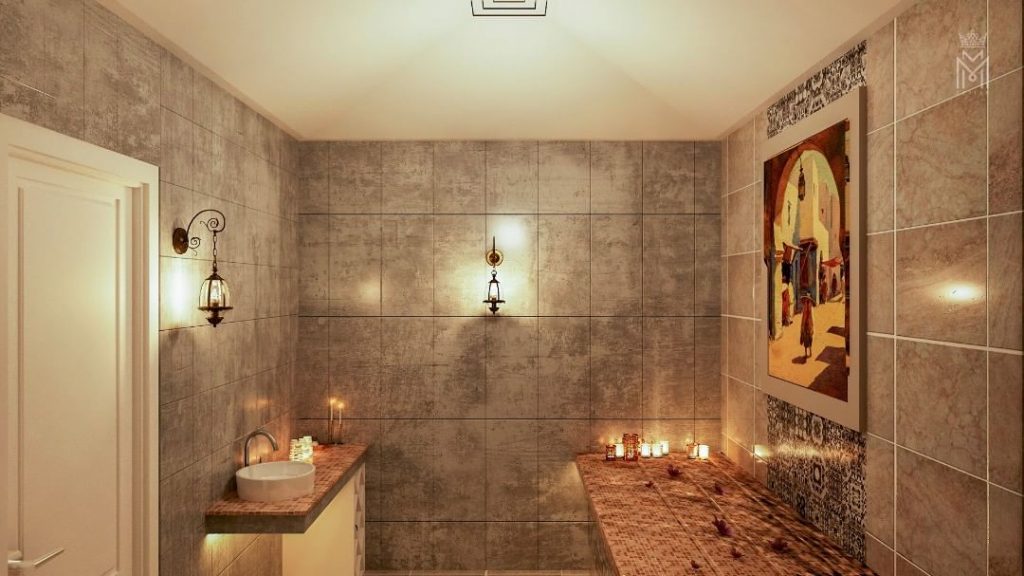 Moroccan bath of the HMT limousine