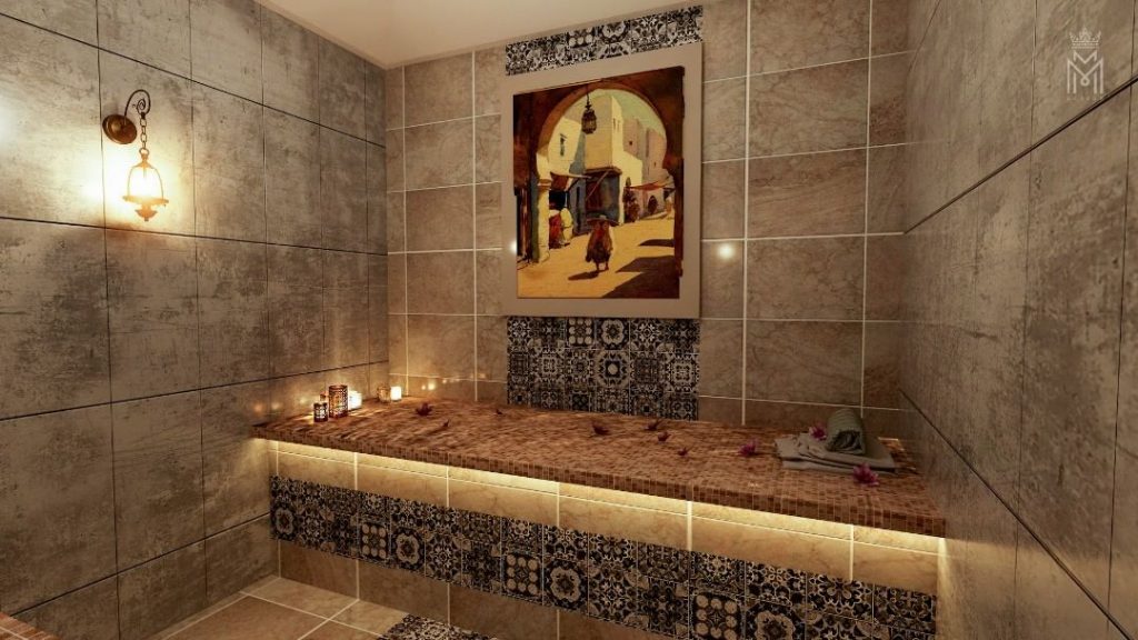 Moroccan bath of the HMT limousine