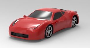 3D model Ferrari Italia 458