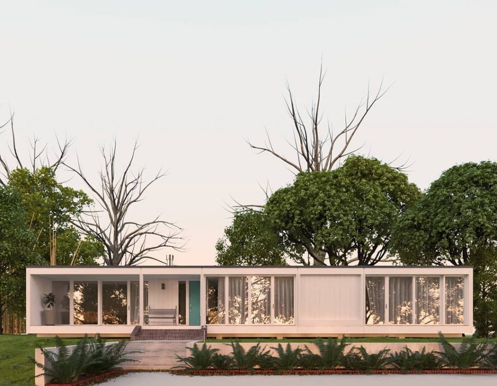 Constantine Residence | Mid-century modern architecture