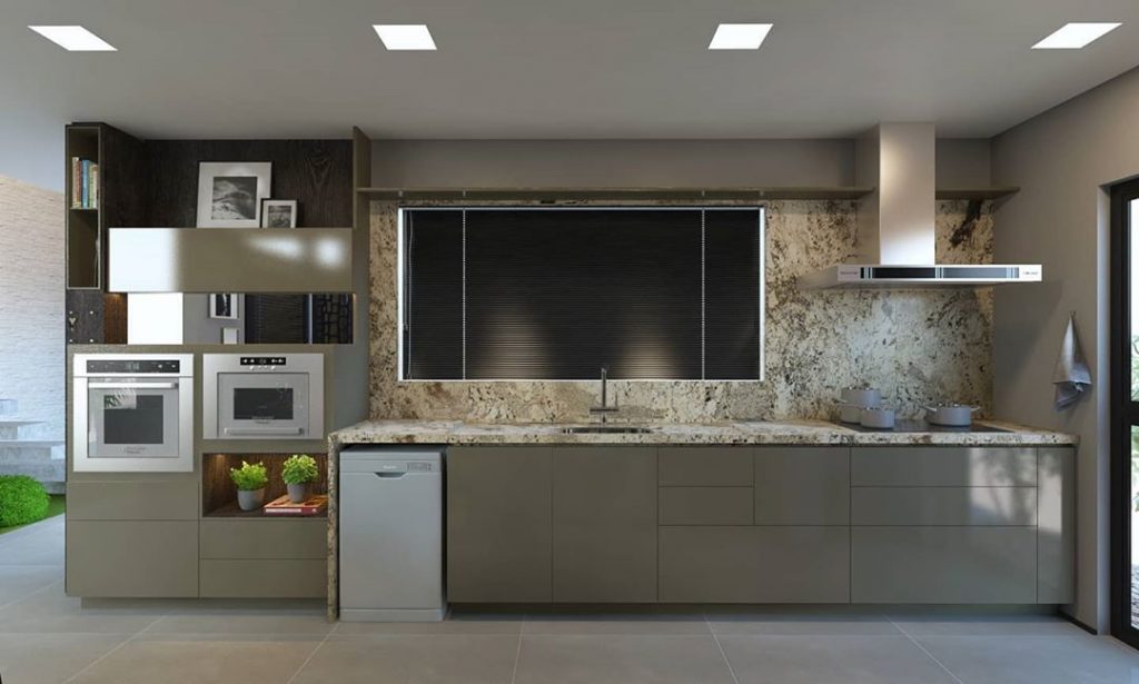 D I V I N A kitchen in neutral tones from
Render of