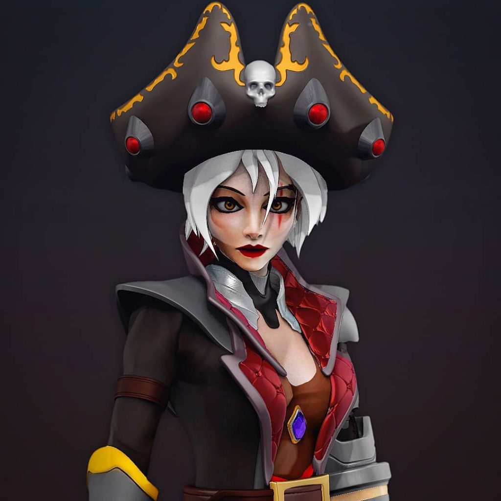 HI-Poly rendered by Eleanor in Zbrush and Photoshop.

I'm just finishing th