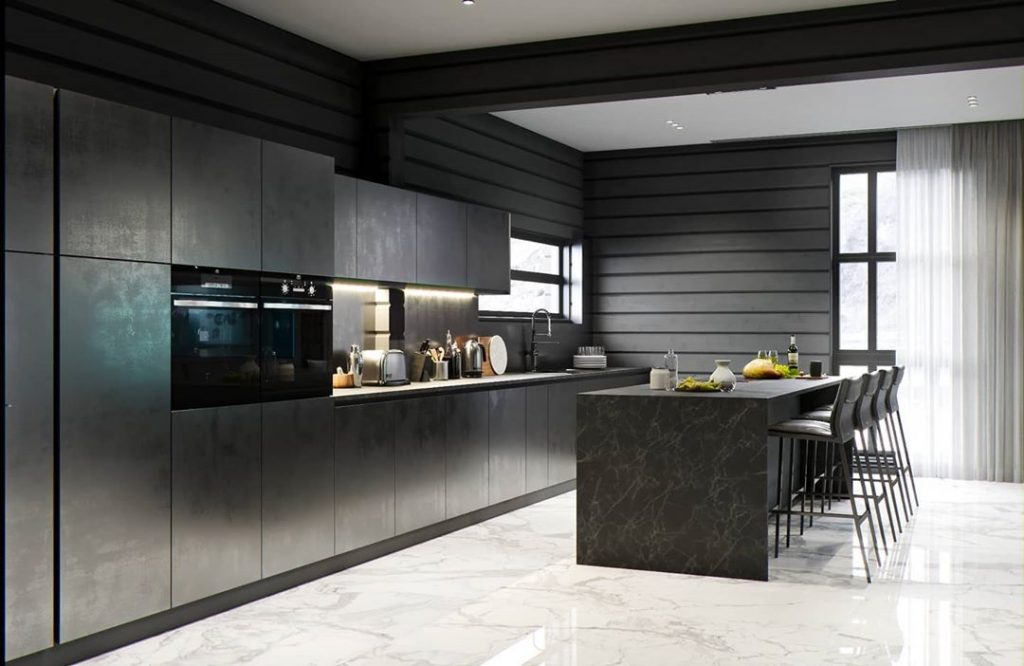 HOUSE OF BRUS. THE KITCHEN
Such an interesting room. Very stylish