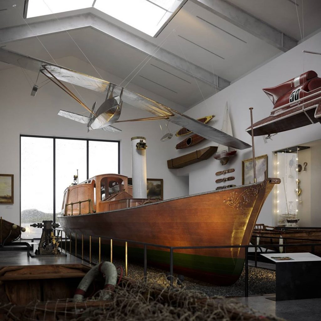 This is a new personal project based on the Windermere Jetty Museum. I wanted